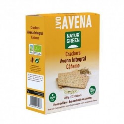 Crackers De Avena Integral Cañamo Bio 200 Gr Caja 200 G