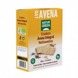 Crackers De Avena Integral Semillas Bio 200 G Envase De 200 Gramos