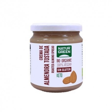 Crema Almendra Tostada Bio 250 G Tarro 250 G