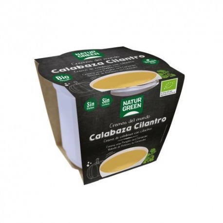 Crema Calabaza Cilantro 310 Gr Tarrina 310 Gramos