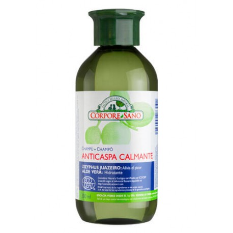 CHAMPU ANTICASPA CALMANTE 300ML BIO ENVASE DE 300 ML - ZIZYPHUS, JUAZERIO, ALOE VERA