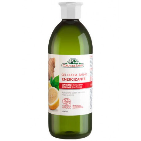 GEL DE BAÑO ENERGIZANTE 600 ml JENGIBRE-CITRICOS