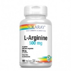 L Arginine 500 Mg 100 Cápsulas 