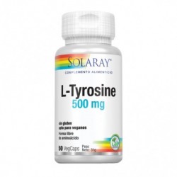 L-Tirosina 500 Mg 50 Cápsulas