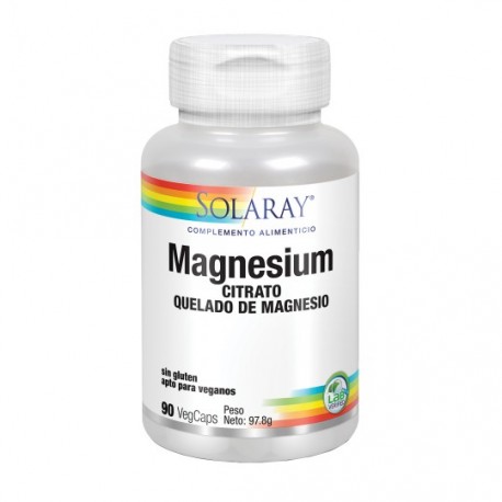 Magnesium Citrato 133 Mg 90 Cápsulas Vegetales