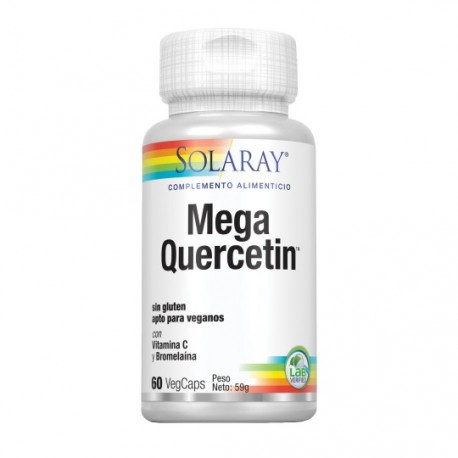 Mega Quercetin 600 Mg 60 Cápsulas Vegetales