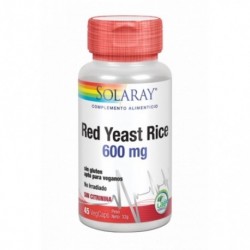 Red Yeast Rice 600Mg 45 Cápsulas Vegetales