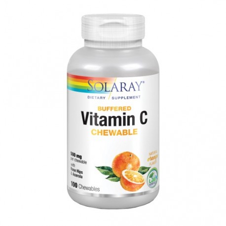 Vitamina C 500 Mg  100 Comprimidos Masticables - Sabor Naranja