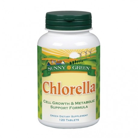 Chlorella 1500 Mg 120 Comprimidos Sunny Green 