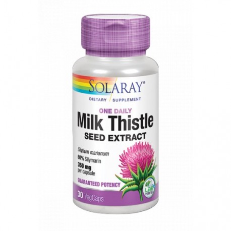 Milk Thistle 30 Cápsulas Vegetales