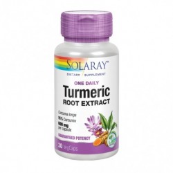 Turmeric 600 Mg 30 Cápsulas Vegetales