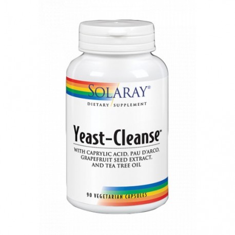 Yeast Cleanse 90 Cápsulas Vegetales