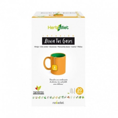 Herbodiet Alivia Tus Gases 20 20 Filtros