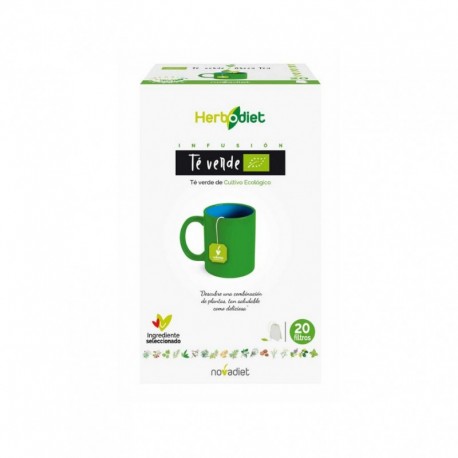 Infu.Te Verde Ecodiet  Envase De 20 Filtros