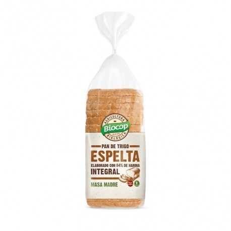 Pan Molde Espelta Integral Biocop 400 G Envase De 400 Gra