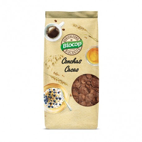 Conchas Cacao Biocop 250 G