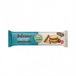 Galleta Deliciosas Rellena Choco Negro Biocop 150G