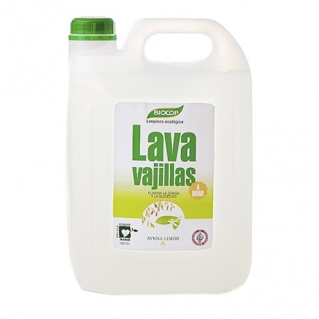 LAVAVAJILLAS AVENA LIMON BIOCOP       5 L