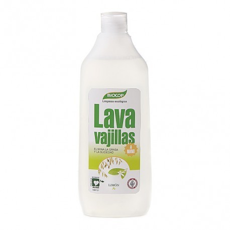 LAVAVAJILLAS AVENA LIMON BIOCOP    500 ML