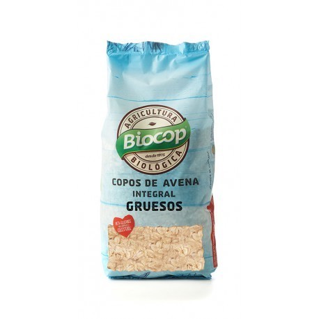 Copos Avena Integral Gruesos Biocop 500 G