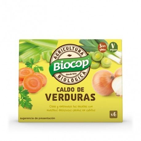 Caldo Verduras Cubitos Biocop 6 X 11G