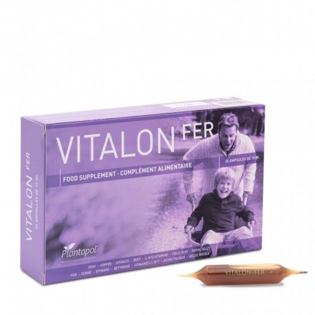 Vitalon Fer 10 Ml 20 Ampollas