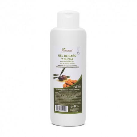 Gel De Baño Aceite De Oliva Y Almendras + Avena Y 750 Ml