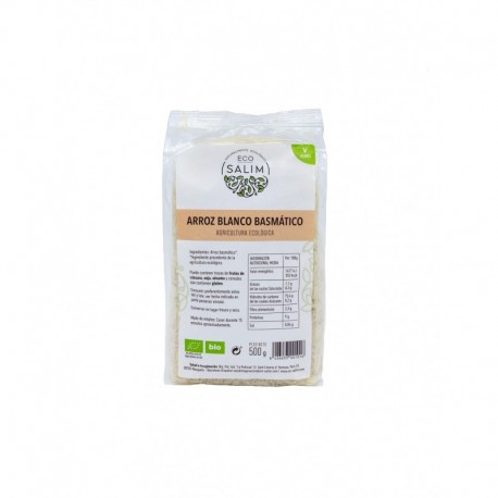 Arroz Basmatico Blanco Eco 500 Grs