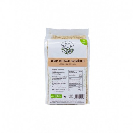 Arroz Basmatico Integral Eco 1 Kg