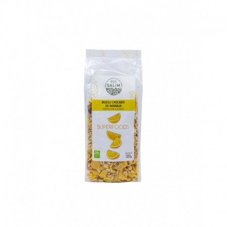 Muesli Crocanti Naranja Eco 300Gr