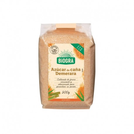 Azucar Integral De Caña 500G Biogra Bio