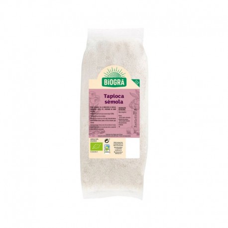 Tapioca Semola Bio 500 Gr Bolsa 500 Gramos