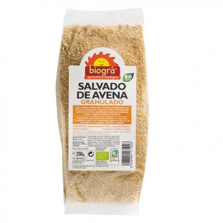 Salvado Avena Granulado Bio 250 Gr Bolsa De 250 Gramos