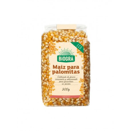 Maiz En Grano Palomitas 500G Biogra Bio