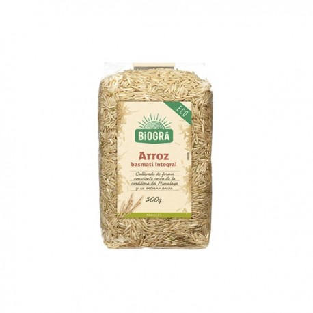 Arroz Basmati Integral 500 Gr Envase 500 Gramos