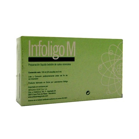 Infoligo M 20 Ampollas Bebibles X 5 Ml