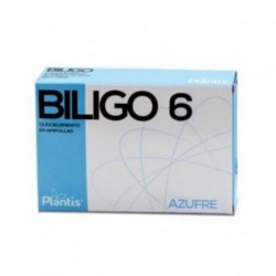 Biligo 6 Azufre 20 Ampollas Bebibles X 2 Ml