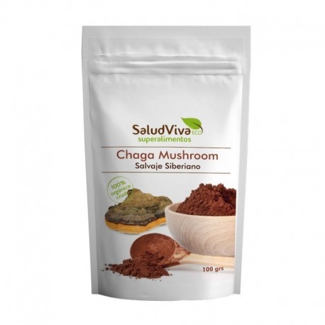 Chaga Mushroom Salvaje Siberiano 100 Gramos