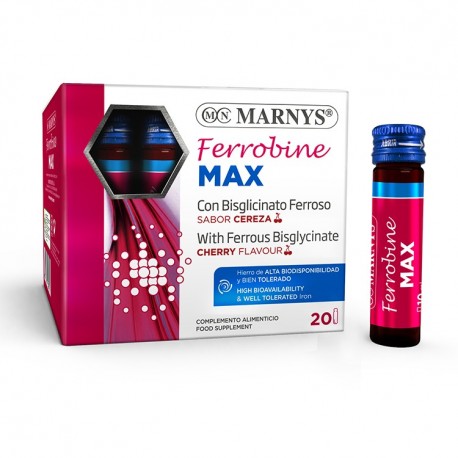 Ferrobine Max 20 Viales X 10 Ml 