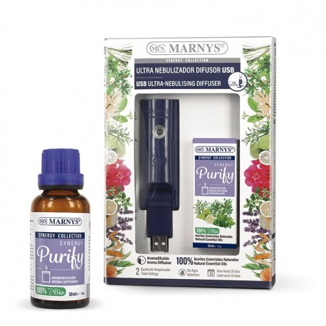 Combo Usb Ultra Nebulizador + Synergy Purify 30Ml