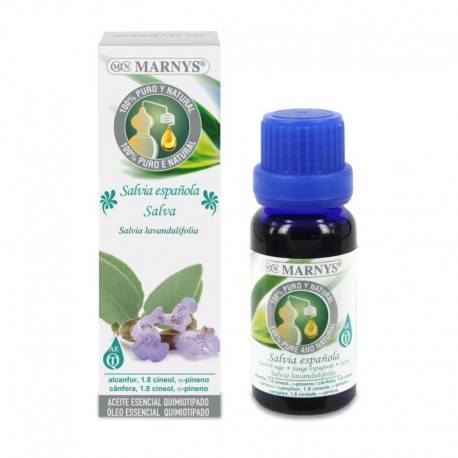 Aceite Esencial Alimentario De Salvia Española 15 Ml