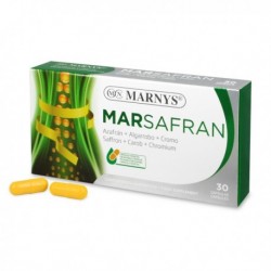 Marsafran: Azafran, Algarrobo y Cromo30 Capsulas