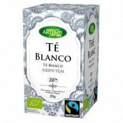 Te Blanco Fair Trade Eco Bolsitas 20 Filtros