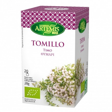 Tomillo Eco 20 Filtros Infusiones