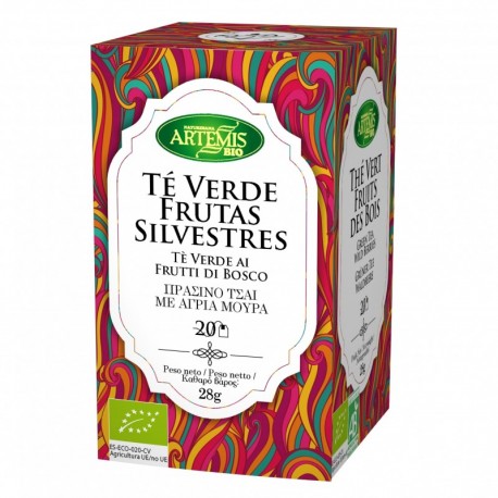 Te Verde Frutas Silvestres Eco 20 Filtros 